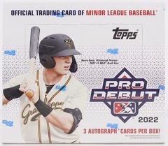 2022 Topps Pro Debut MLB Baseball Hobby JUMBO Box